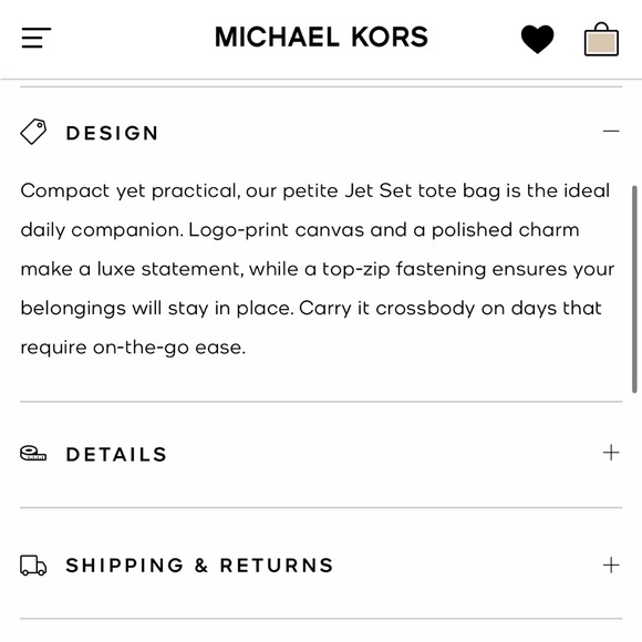 #100 - Micheal Kors - Jet Set Travel Top-Zip Tote Bag! - Picture 5 of 7